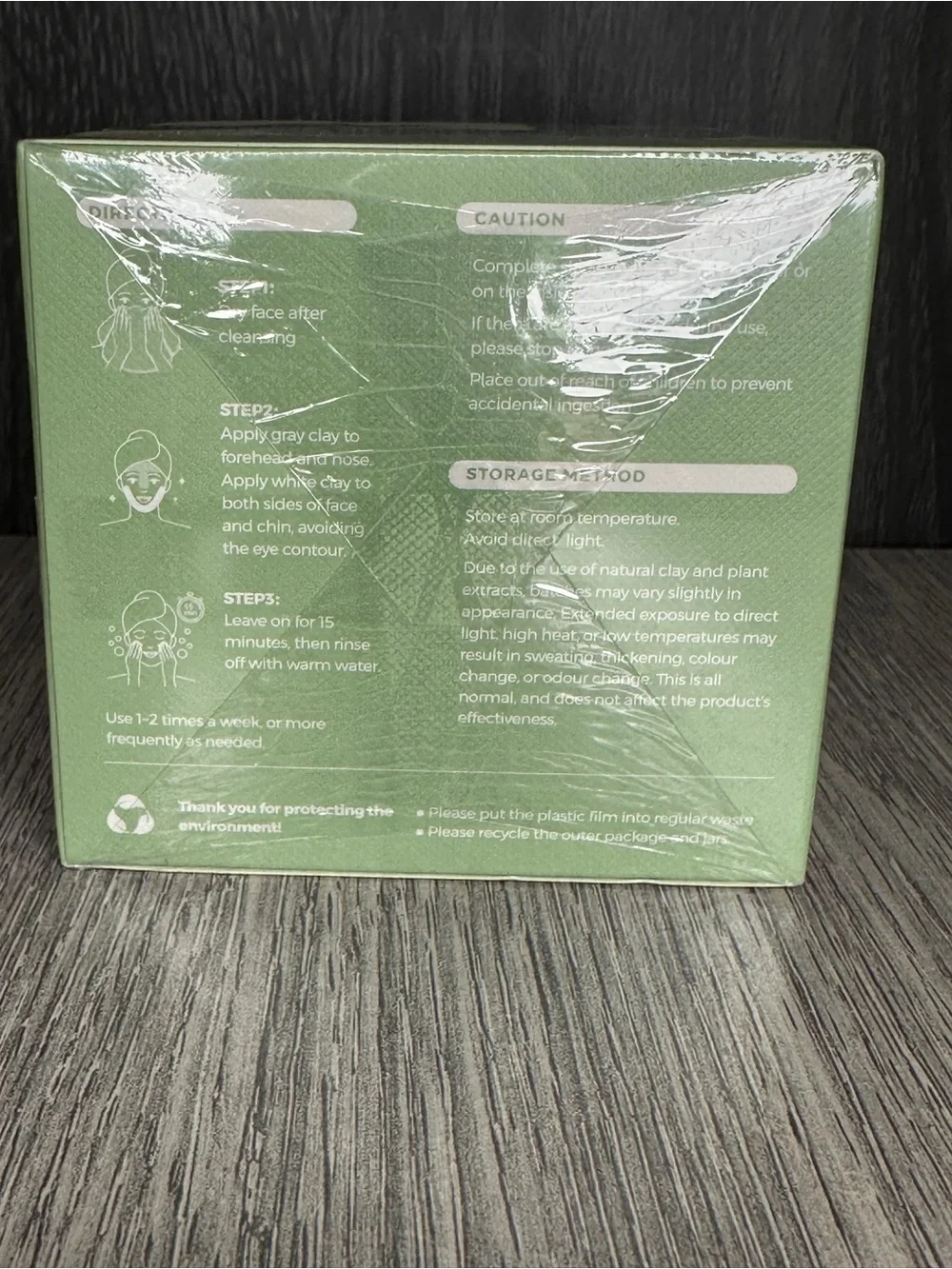 wnp Duo Cleansing Clay Mask